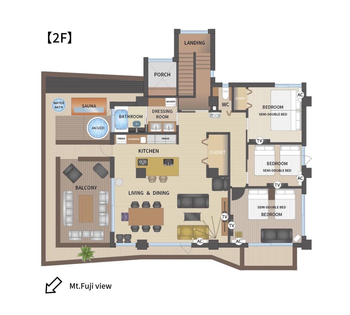 Villa Yamitsuki Fujikawaguchiko Exteriör bild
